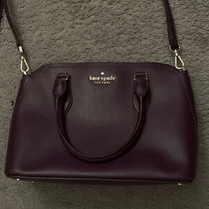 Kate Spade Deep Purple Satchel